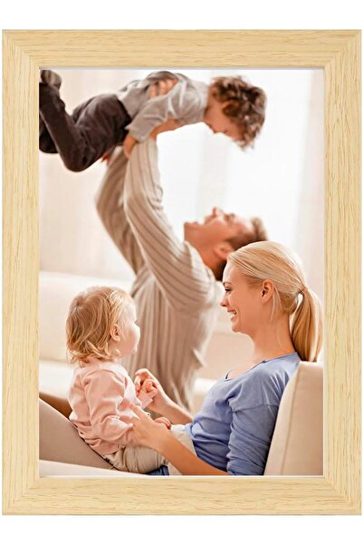 Generic Heatunk Wood 5x7 Picture Frame with Plexiglass - Wall & Tabletop