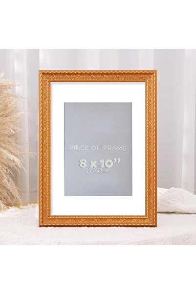 ANTOLE 8x10 Ornate Vintage Picture Frame (Golden)