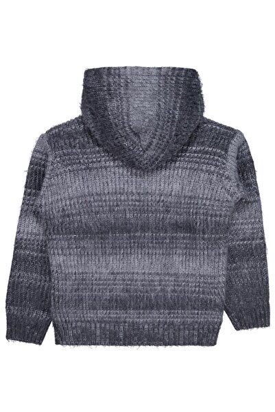Civil Boys Fleece-Lined Hooded Cardigan for Ages 10-13 - Gray 11-12 Years Old