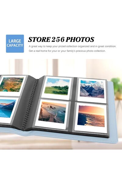 Defsedar Fujifilm Album for SQ1/SQ6/SQ10/SQ20 & Kodak Mini 3 Square Printer - 288 Pockets