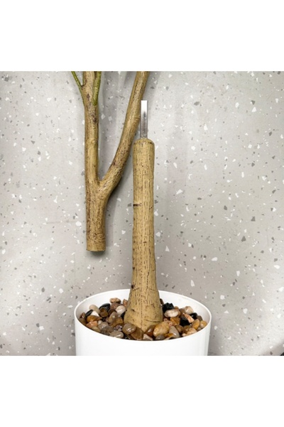 SCHENKERO 180cm (5.9ft) Faux Olive Tree Thick Trunk Weatherproof Wind-Resistant Patio Garden Decor.