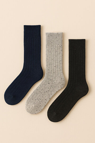 Katia&Bony Unisex 3-Piece Thick Socks