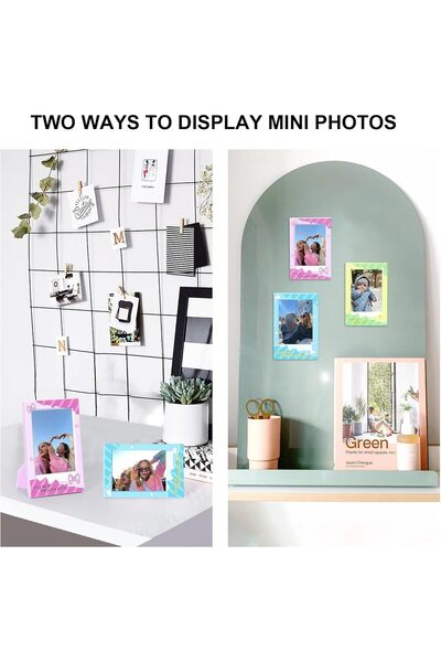AZONEE 2x3 Mini Picture Frame for Fujifilm Instax Mini (2.15x3.4) - 5 Pack