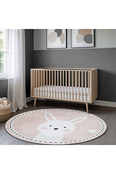 Al Kaffary Carpet سجادة أطفال ميرال، بطبعات حيوانات ملونة، مثالية لغرف الأطفا...