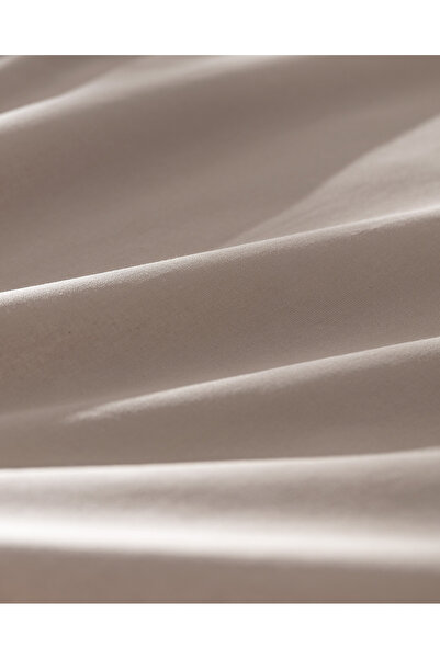 Madame Coco Manon Single 100% Cotton Ranforce Fitted Sheet - Dark Beige