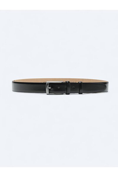 Kip Black Leather Belt