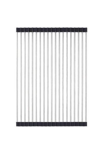 CookingAid Rollmat multifunctional sink drainer 350x500mm stainless steel & silicone