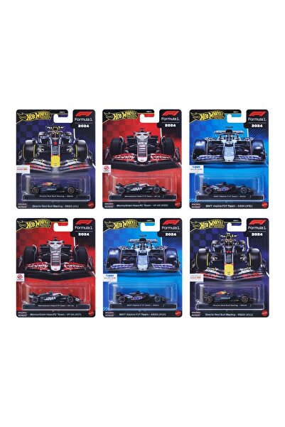 HOT WHEELS Premium - Formula 1 2024 6 lı Set - HRV11-979F