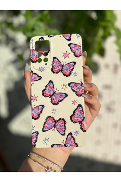 CaseKİdükkan جراب هاتف مزخرف بنمط منفوش من الداخل متوافق مع كاميرا Xiaomi Red...