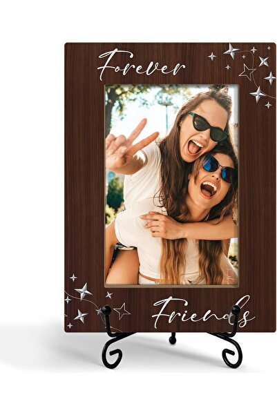 Yuansail Best Friends 4x6 Wooden Picture Frame -