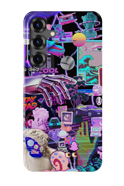 lelia حافظة هاتف شفافة متوافقة مع هاتف سامسونج جالاكسي A34 مطبوع |   المجموعة...