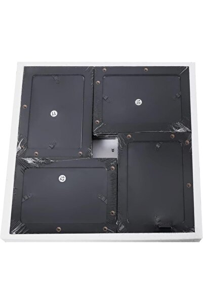 TOYBY 12-Opening Collage Photo Frame (4x6), Black - Wall Hanging