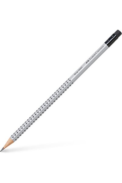 Generic قلم رصاص جرافيت فابر كاستل جريب 2001 ب، أسود (عبوة من 12 قلمًا)