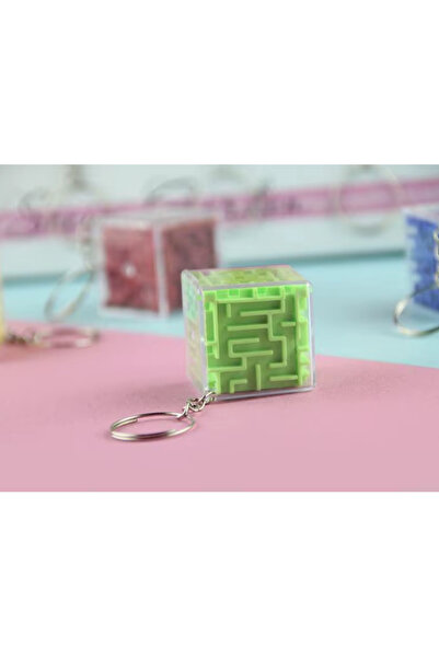 LRS STORE 2 Adet Mini Labirent Küp - 3D Zeka Oyunu Bulmaca Stres Atıcı Çocuk Parti Hediyesi