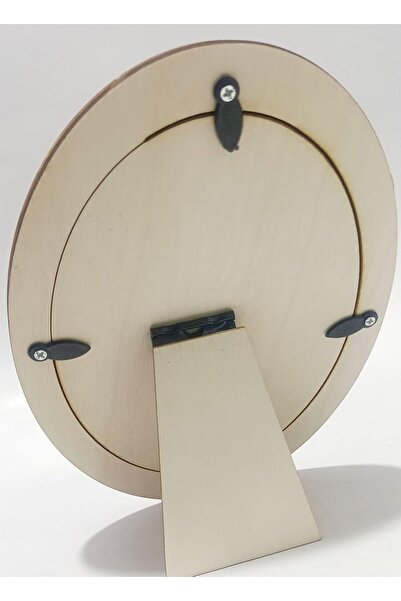 AZONEE Tabletop Wooden Oval Picture Frames, 10 pcs, 4.5x3 in