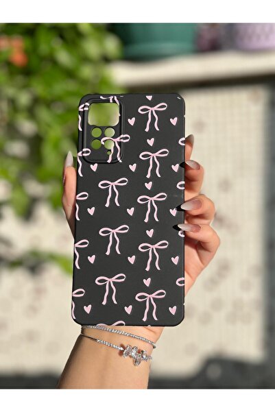 CaseKİdükkan جراب هاتف مزخرف بنمط منفوش من الداخل متوافق مع كاميرا Xiaomi Red...