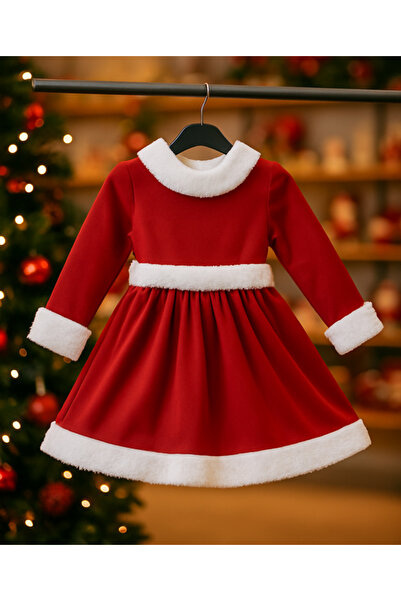 Inovius Rochita Rosie Craciunita - NNK111-Marime 11 Ani