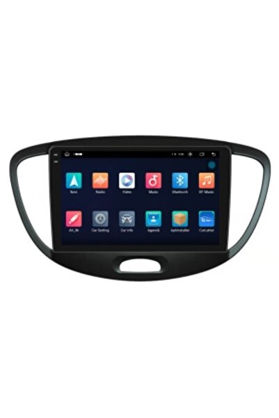 Piloton Dedicated Navigation for Hyundai i10 (2007-2013) 2K 4GB/64GB Octa-Core