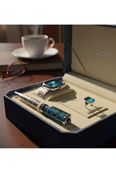 CAAT Watch, pen and ring set