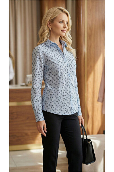 Snobistic Blue shirt with Printed