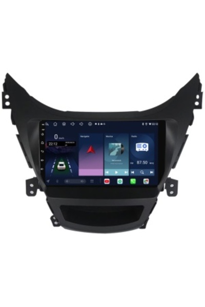 Piloton Navigation for Hyundai Elantra 2010-2016 - 9 inch, 6 GB RAM, 128 GB, Octa-Core