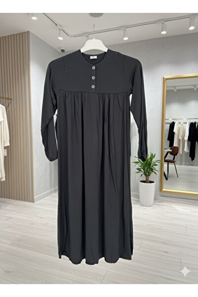 fariza tekstil Girl's Viscose Dress with Robe