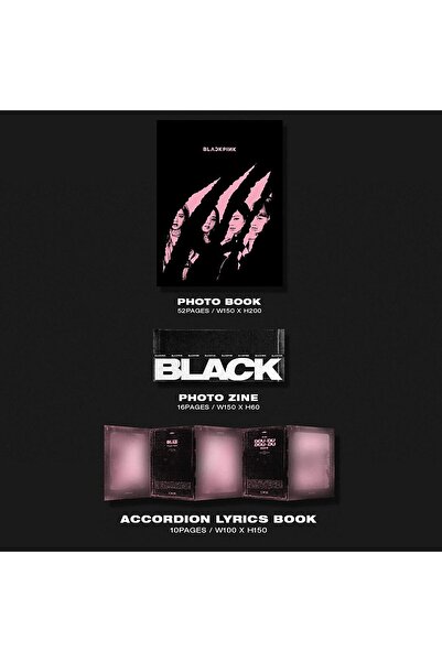 Generic 2nd Mini Album [Kill This Love] (Black Ver.) Photo Book + Zine + Photo Cards