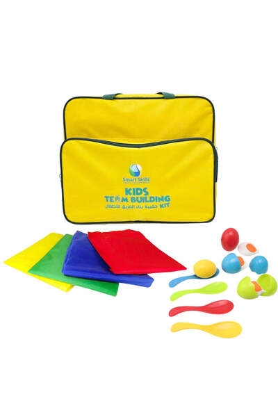 smart skills Kids Team Building Kit – Colorful Outdoor Fun for Teamwork & Coordination