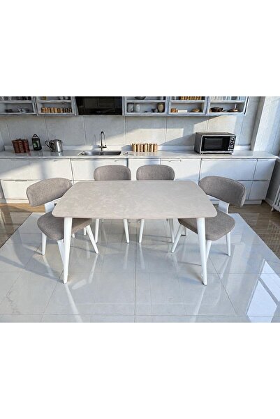 UMS MOBİLYA ZEN MASA SANDALYE TAKIMI - MUTFAK MASASI - SALON VE YEMEK MASASI ...