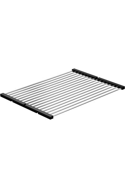 CookingAid Folding Mat 400x320mm Stainless Steel Folding Dish Drainer