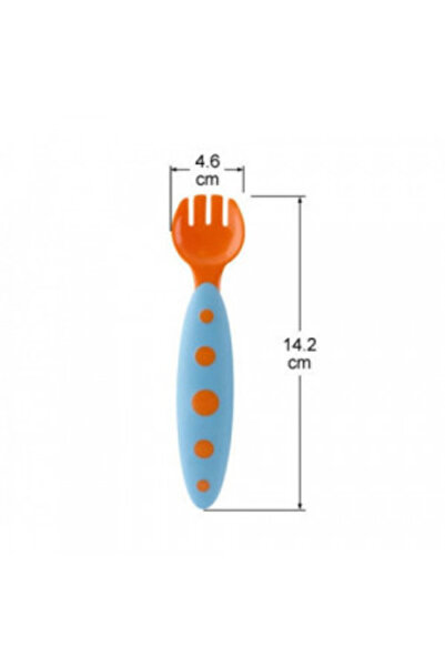 Boon Set of 6 Colored Children's Cutlery (3 forks, 3 spoons)