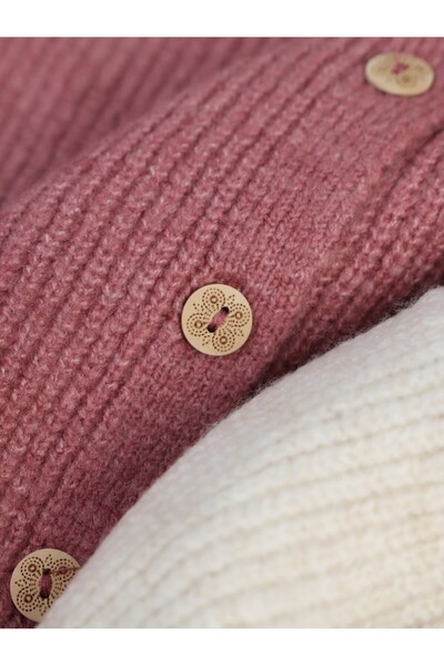 Civil Girls Collared Cardigan for Ages 6-9 - Pink 9-10 Years Old