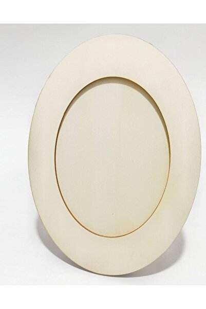 AZONEE Tabletop Wooden Oval Picture Frames, 10 pcs, 4.5x3 in