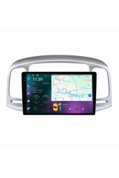 NAVI-ABC Navigație dedicată pentru Hyundai Accent (2007-2012) 9.5" 2K QLED 12...