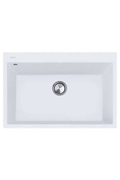 CookingAid Cube ON8410 Polar White granite kitchen sink 838x559x250mm