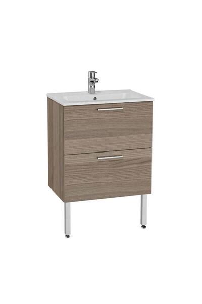 VitrA Mia cordoba 60 cm çekmeceli ayaklı lavabo dolabı alt modül + lavabo