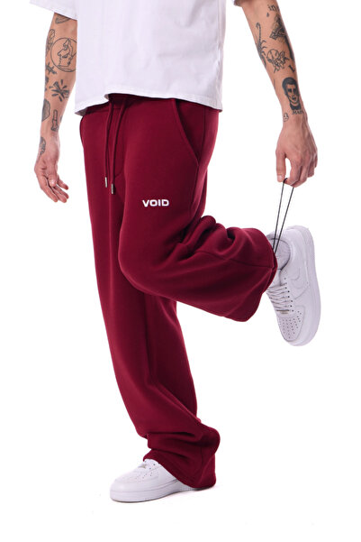 süprem moda VOİD İşlemeli 3 İplik Şardonlu Eşofman Altı