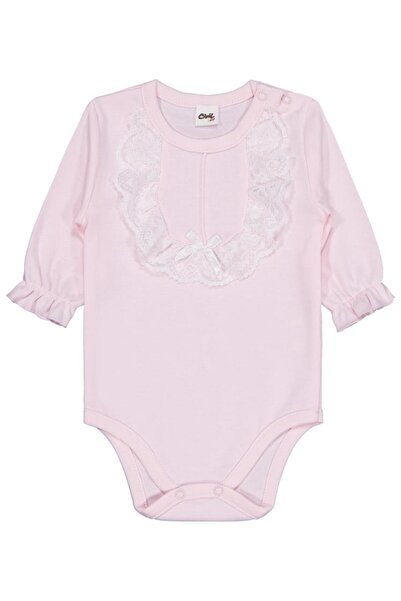 Civil Baby Embroidered 1-18 Month Snap-On Bodysuit - Pink 1-3 Months