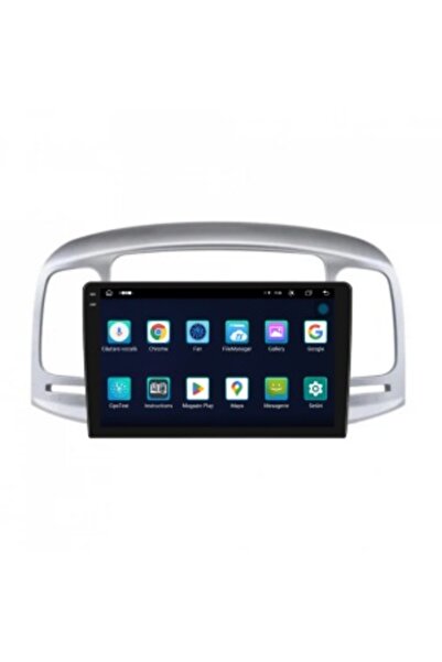 Piloton Dedicated Navigation for Hyundai Accent (2005-2012) - 2K, 4GB RAM, 64GB, Octa-Core