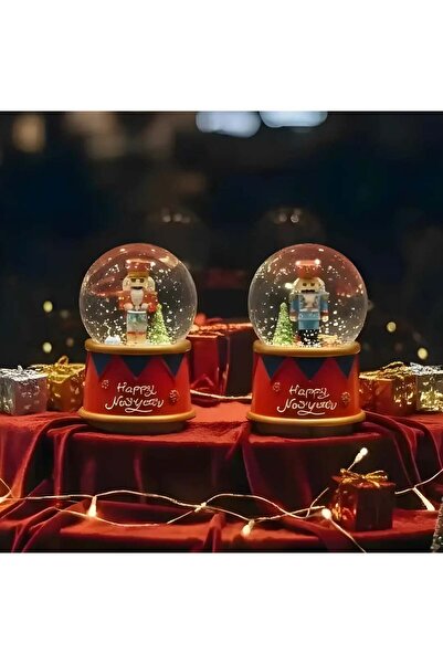 Miniso Cam Sulu Küre Maxi Işıklı ve Müzikli