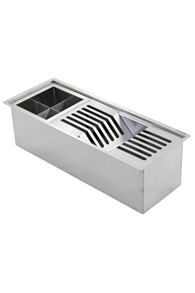 CookingAid Channel Sink 480x194x140mm narrow multifunctional drainage sink with 2 accessories
