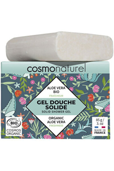 COSMO NATUREL BIO Solid Shower Gel with Aloe Vera 85 g