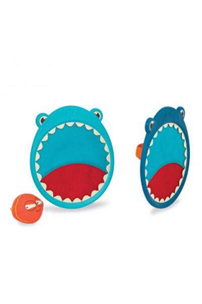 BToys B.Toys Velcro Paddle Set (Shark) - 2 Paddles and Ball