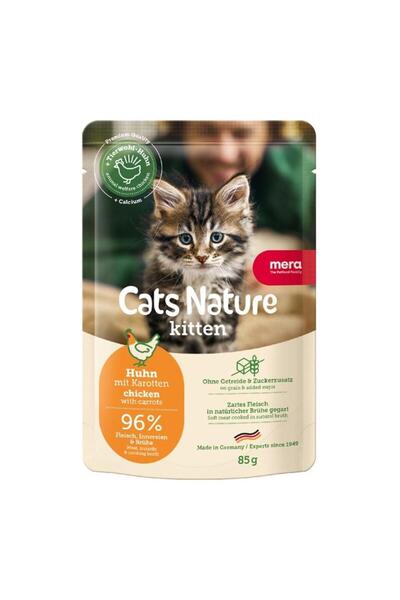Mera Cats Nature Kitten Yavru Kedi Yaş Maması 85 Gr