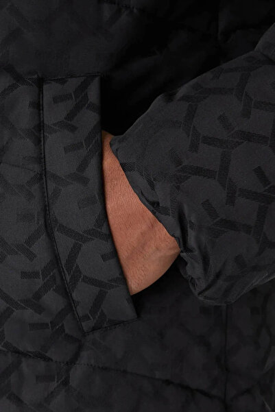 Guess Chain Men's Anthracite Coat M5Bl2Mw2232-Fjae