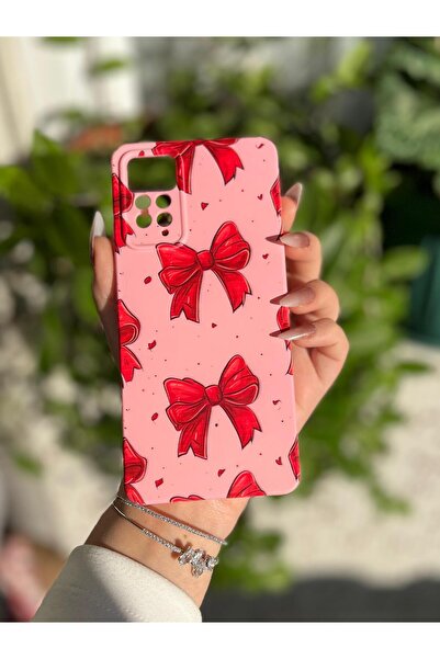 CaseKİdükkan جراب هاتف مزخرف بنمط منفوش من الداخل متوافق مع كاميرا Xiaomi Red...