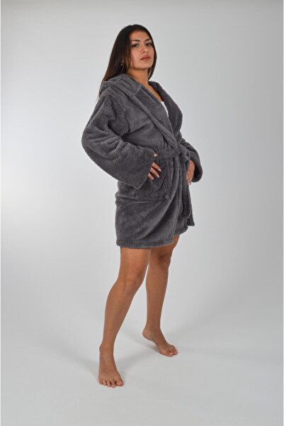 Uçkan home Παντελόνι με κουκούλα Unisex Wellsoft Plush |   Μπουρνούζι