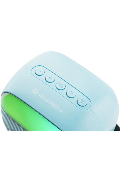 Gogen for children BOB and BOBEK PARTY, wireless microphone, 1200mAh, Blue