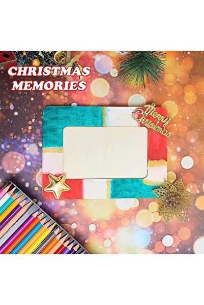 X SPRING DIY Wood Picture Frames, 6 Pcs Unfinished Solid Wood Photo Frames 7.9 x 5.9 Inch