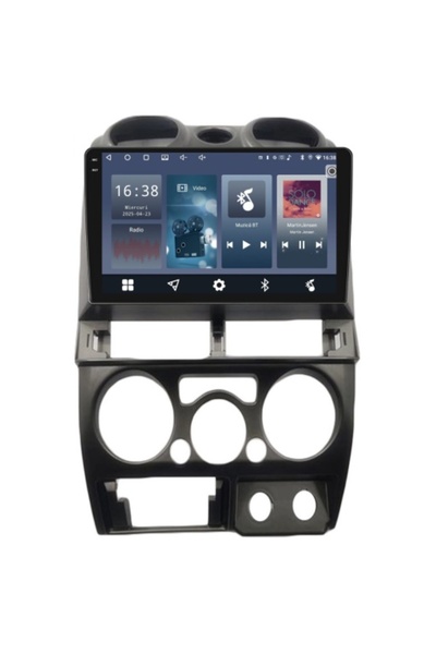 Piloton Dedicated Navigation for Isuzu D-MAX (2008-2012) 9" 2 GB RAM 32 GB 4-core